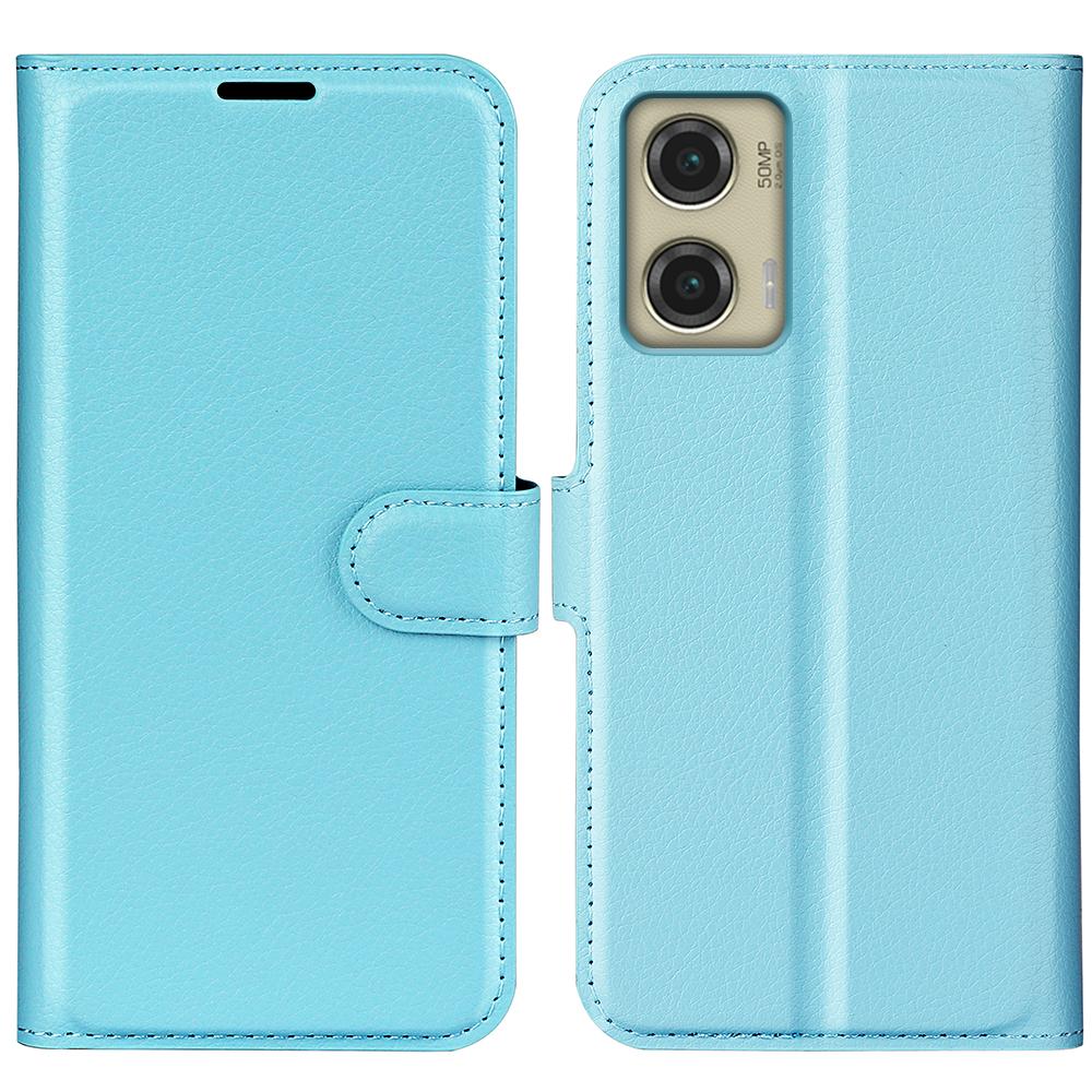 For Motorola Moto G Stylus 5G (2024) Case Litchi Texture Shockproof Leather Wallet Phone Cover