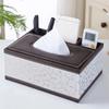 Anti-moisture Multi-functional Tissue Box Artificial Leather Tissue Organizer Tea Room