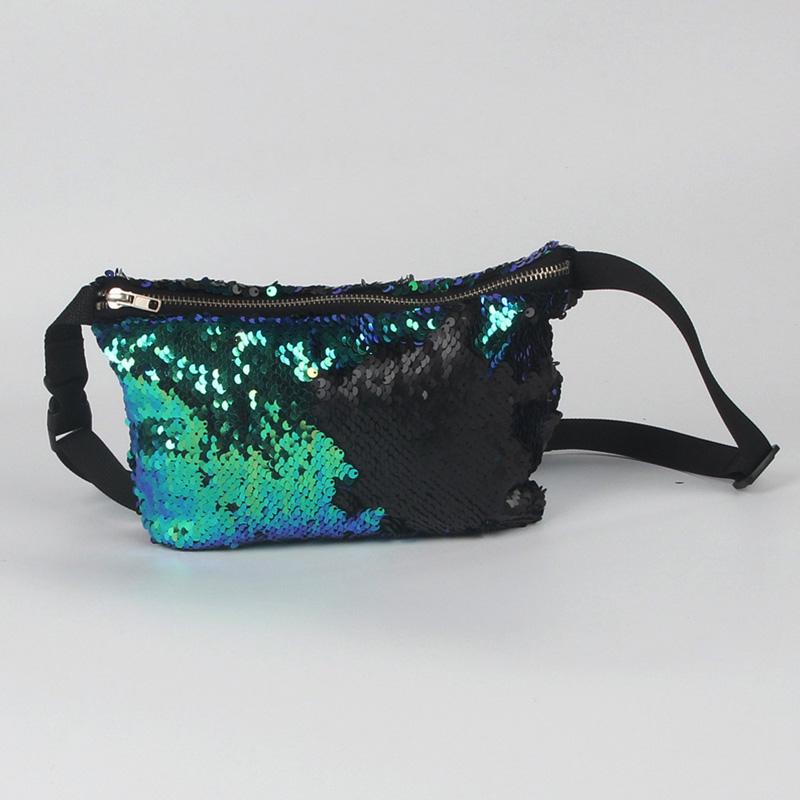 mermaid sequin fanny pack