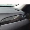 Carbon Fiber Console Co-Pilot Dash Strip Trim For BMW X3 F25 X4 F26 2011-2017