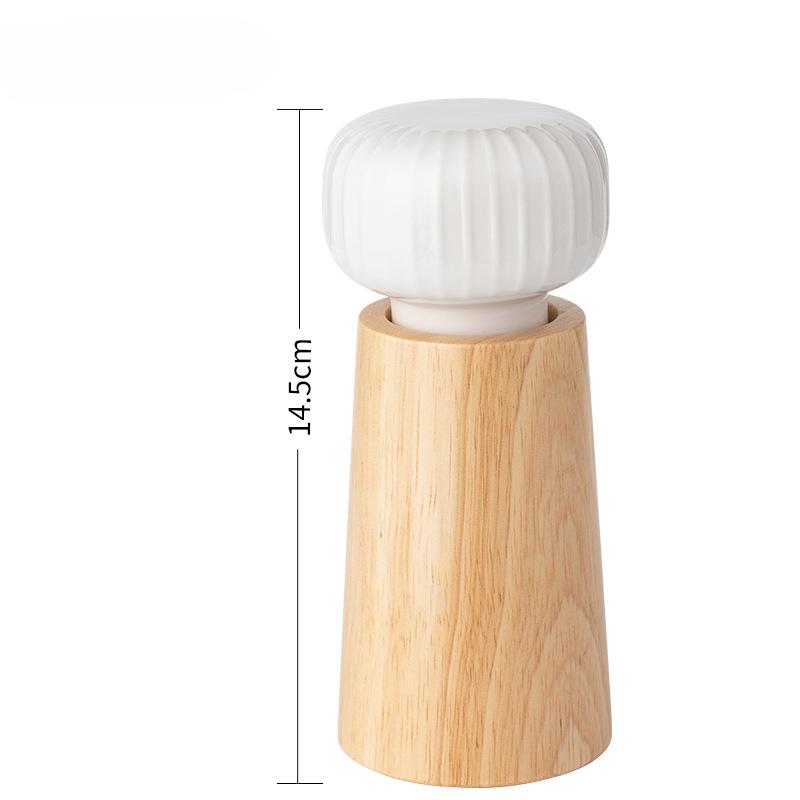

Pepper Grinder Manual Coarse Salt Grinding Bottle Seasoning Spices Ceramic Core Black Pepper Mill Seasoning Bottle