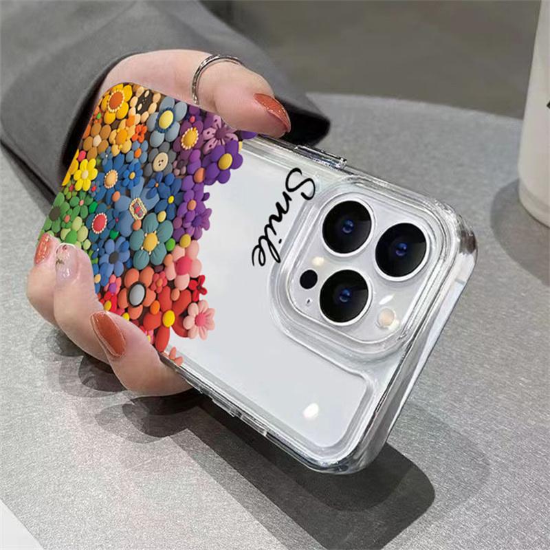 Ins Summer Sunflower Case For Samsung Galaxy A15 A55 A54 5g Case S23 S24 Ultra A52 A53 A32 A34 A33 A13 A14 S22 Plus S21 FE Cover