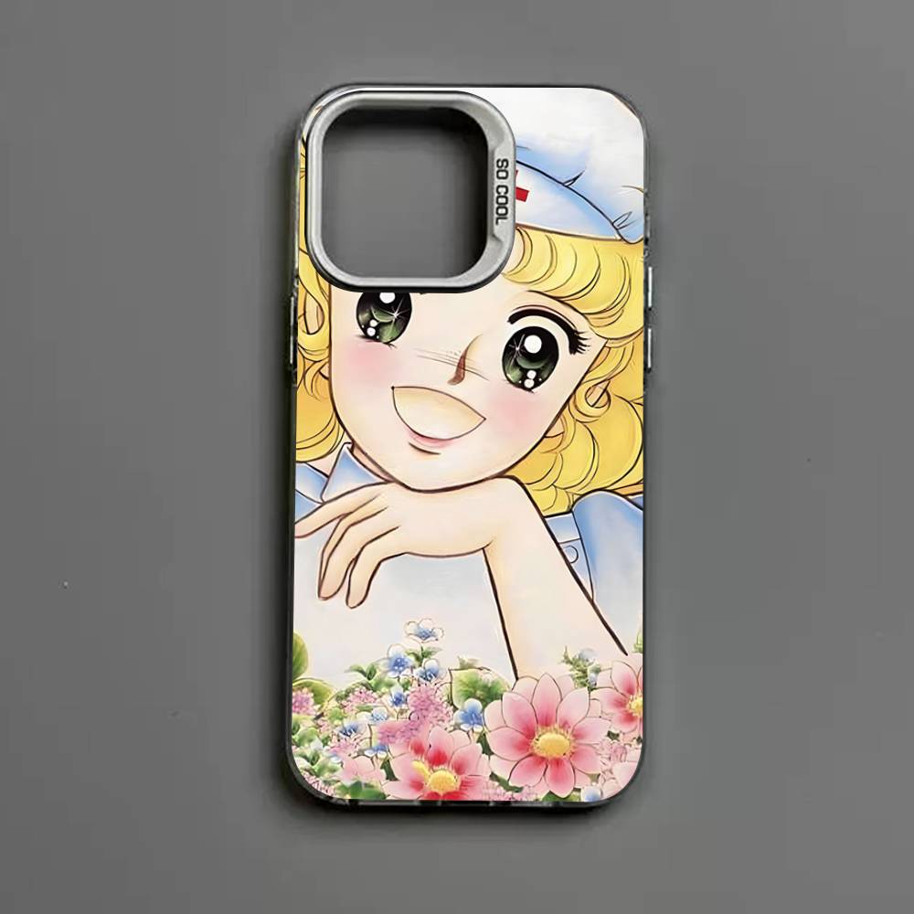 Manga Candy For IPhone 17 16 15 14 13 12 11 Pro Max Plus Matte Color Back Phone Cover