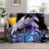 Golden Dragon Circle Blanket Flannel Blanket Throw Blanket Sofa Cover Blanket Soft Premium Blanket Picnic Blanket Tv Blanket Gifts
