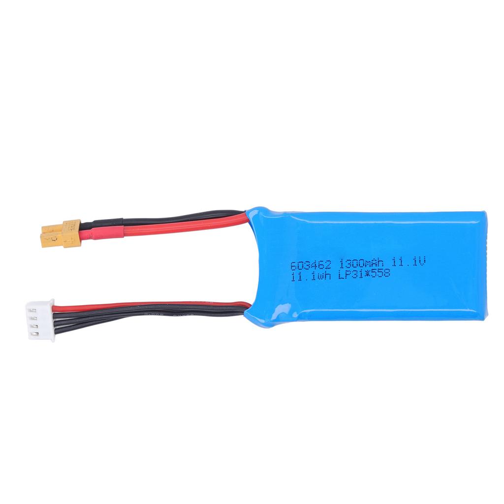 Für XK X450 Akku Lithium Polymer Leichtgewicht 11.1V 1300mah RC Segelflugzeug Lipo Akku für RC Segelflugzeug