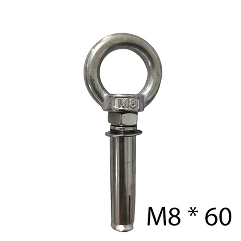 Stainless Steel Expansion Bolt M6 M8 M10 304 Grade Eye Bolt Anti Loose Anchor for Equipment and Pipe Mounting