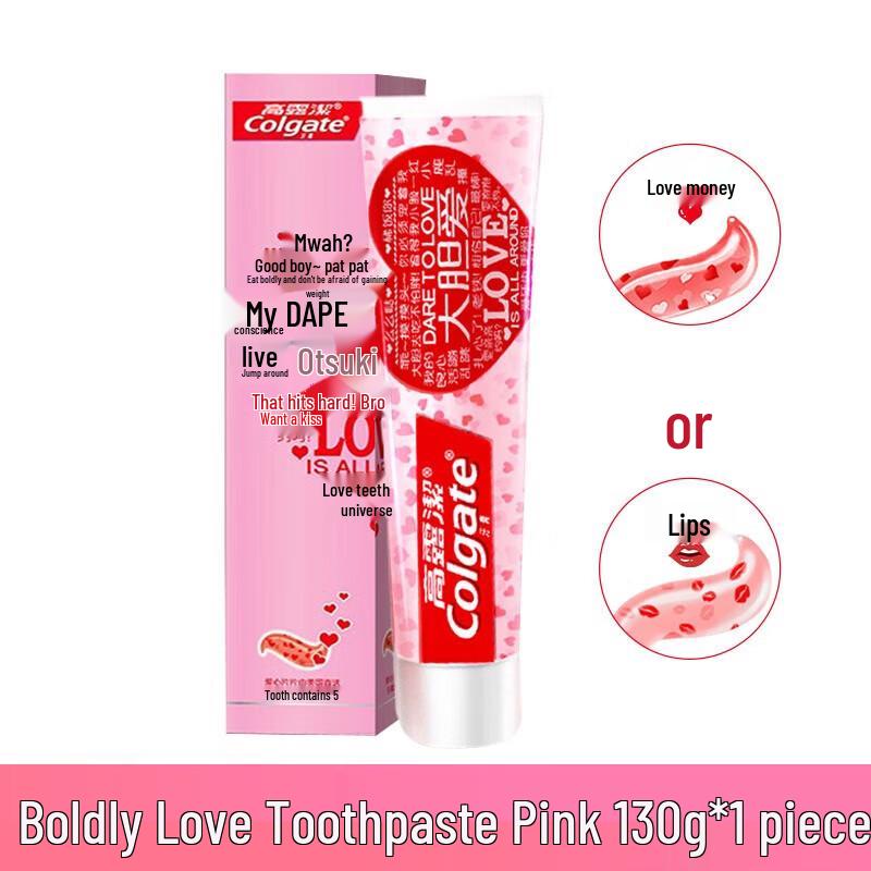 Colgate Bold Love Red Lips Limited Edition Toothpaste