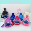 Lilo Stitch Cartoon Kids Chest Bag With Polyester Material For Daily School Use
