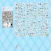 1 Set Cute Korean Cartoon Cute Hand Account Graffiti Stickers for Bicycle Hand Account Pencil Case Decals