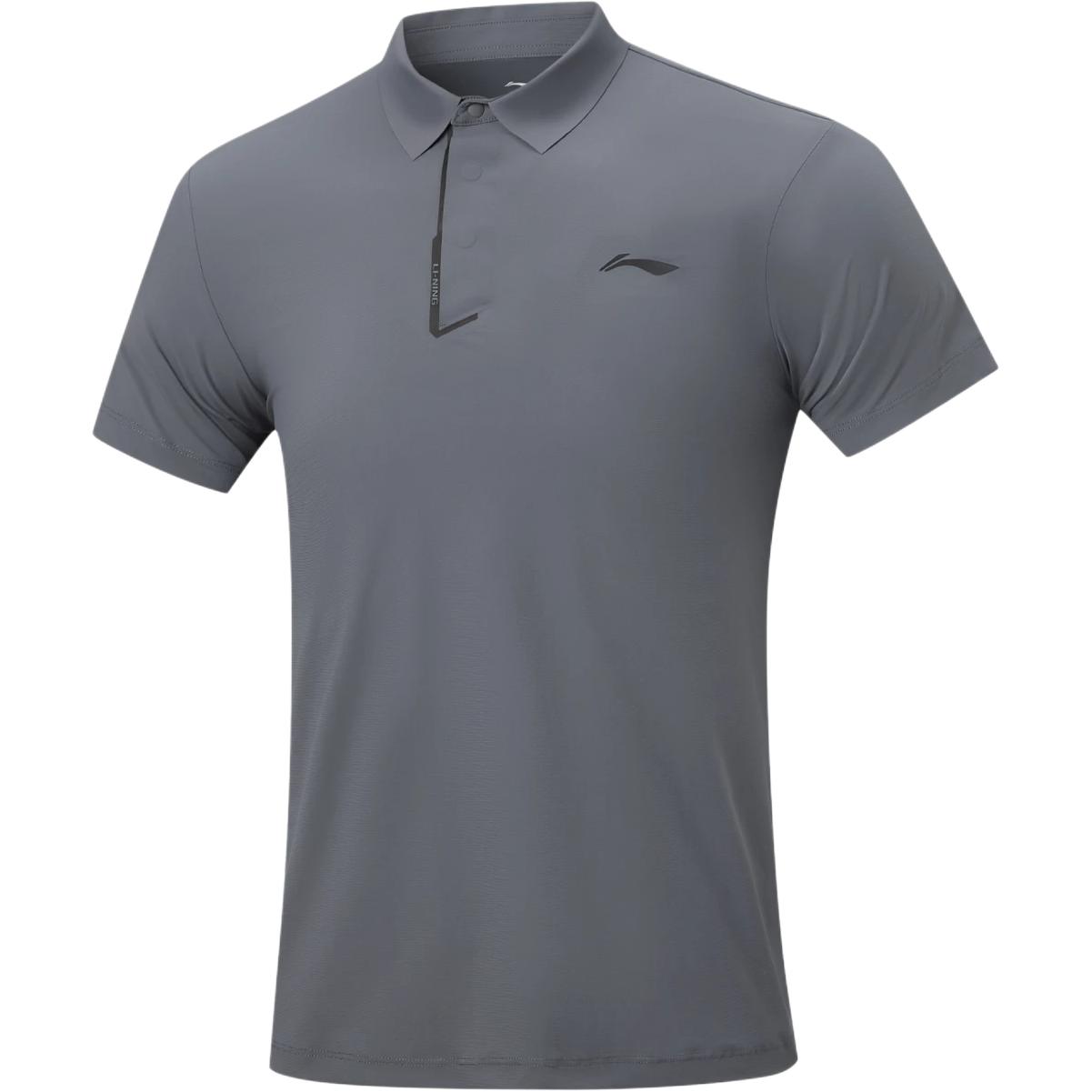 Li-Ning Plain Versatile Casual Short Sleeve Polo Shirt Men tops APLW283-5 M