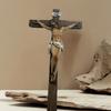 Traditional Cross Wall Hanging - Resin Statue of The Cross - Suitable for Christmas, Easter, and New Year Seasonal Religious Home Decorations