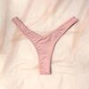 T1885 Women's Sexy Low-Rise Antibacterial Cotton Thong Panties - New 2022 European & American Triangle Design