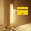 Luce LED per armadio senza fili, luce soffusa, senza sfarfallio, ampio angolo di rilevamento, luce con sensore di movimento ricaricabile, lampada da comodino