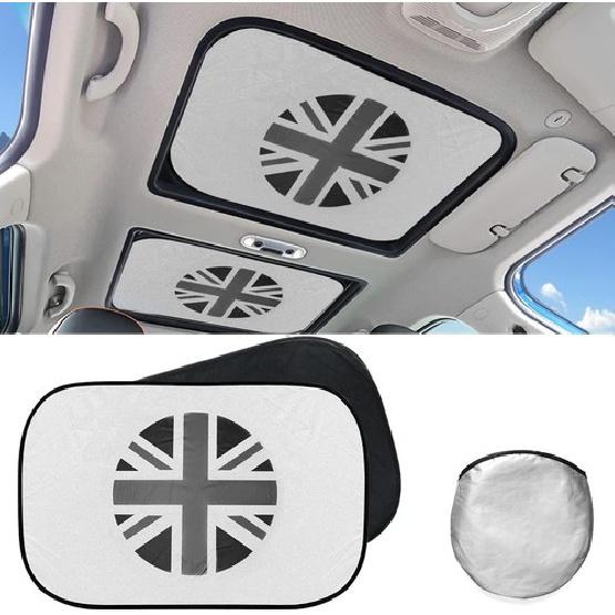 Car Sunroof Sun Shade Interior Sun Protector mini cooper sunroof -Black