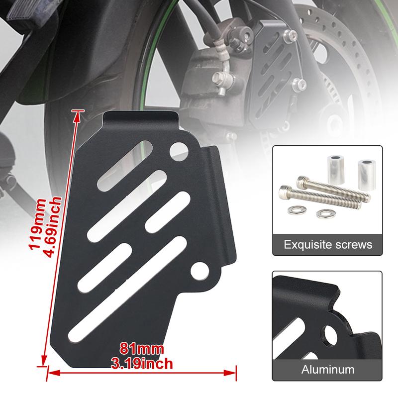 For Kawasaki Vulcan 650 S / ABS VN650 / ABS 2015-  2024 Motorcycle Front or Rear Brake Caliper Guard Cover Protector
