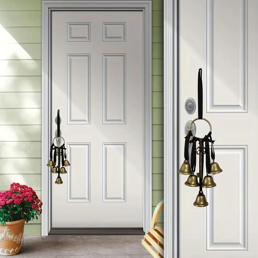 1PC Home Decor Accessories Vintage Bells Decorative Vintage Key Bells for Hobbyist for Home Decor Door Knob