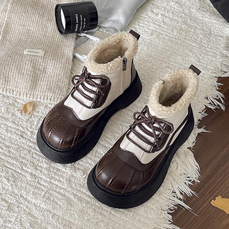 Модные женские зимние ботинки — фото 4