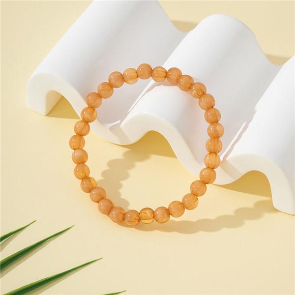 

Orange bracelet, bracelet, acrylic material, simple style, daily versatility, gifts for friends, cultural games помаранчевий
