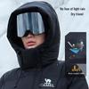 Camel Outdoor Waterproof Windproof Long Down Jacket