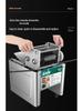 Electric Meat Slicer Shredder & Automatic Vegetable Cutter - Stainless Steel Household Grinder for Fresh Meat, Chicken Strips