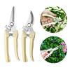 1Pc Stainless Steel Horticultural Flower Branch Scissors Floral Pruning Elbow/Straight Head Garden Orchard Plant Tree Trimmer