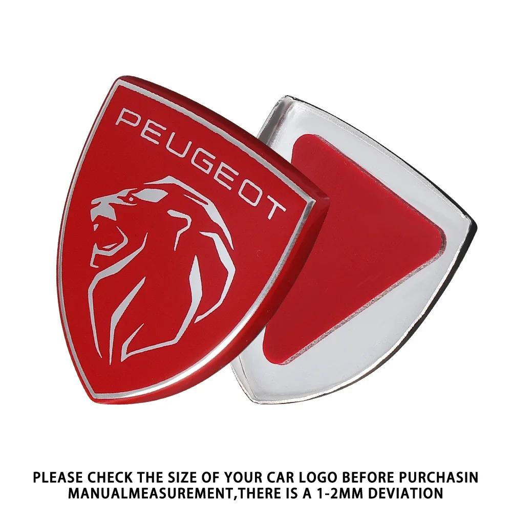 Autoaufkleber 2025 Heiß Für Peugeot 207 3008 206 208 308 5008 407 508 307 4008 2008 1 Stück Auto Lenkrad Mittelabdeckung Emblem
