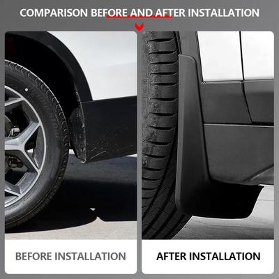 Voor BMW X1 F48 2016 - 2025 Spatlappen Spatschermen Voor Achter Spatlap 4 Stuks Spatbordpaneel Gegoten Spatbordhoes Accessoires