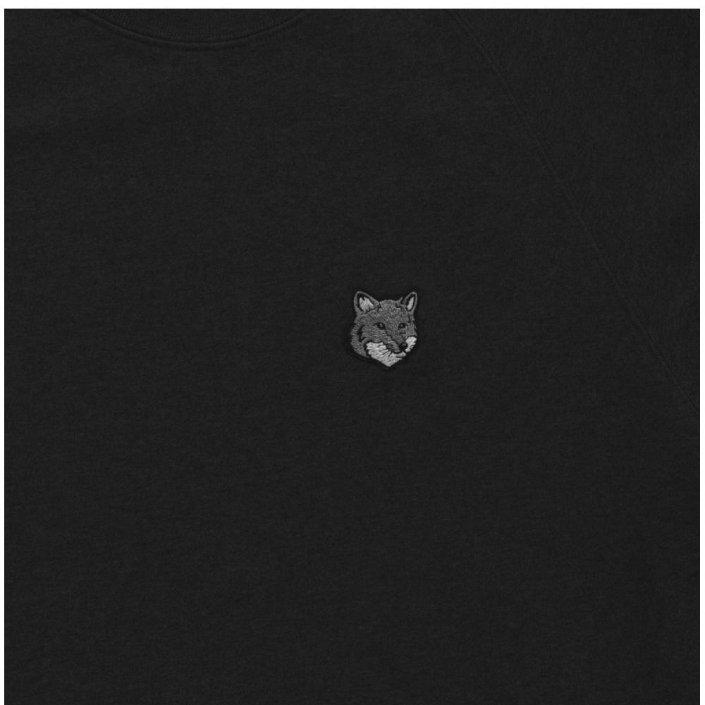 Mikina pro muže MaiSon KitSune Mm00304km0001 P199 s nášivkou hlavy tučného lišáka