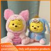 Nová originální Miniso Winnie The Pooh Naughty Party Slepá krabička Akční figurka Přívěsek Panenka Dekor Klíčenka Narozeninový dárek pro dívku Dětská hračka