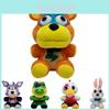 Miękka i Urocza Pluszowa Zabawka Fnaf Five Nights At Freddy's Security Breach Lalka Foxy