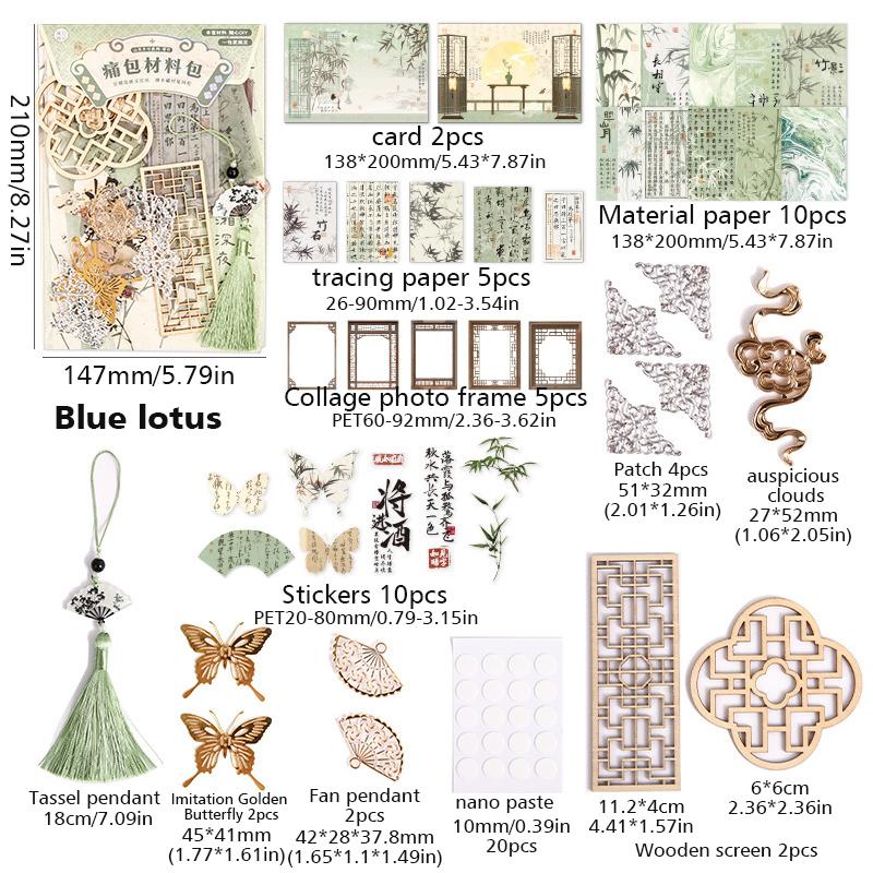 

62/набор наполнительных материалов без руководства Itabag DIY материал японский стиль вставной материал набор материалов ручной работы для сумки 8 стилей