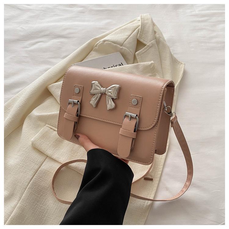 Trendy Bow Knot Square Bag: Elegant, Versatile Handbag & Crossbody