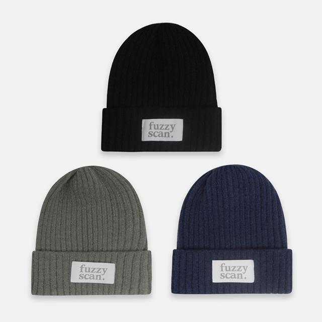 FUZZY SCAN Daily Ribbed Beanie (3 Colors)