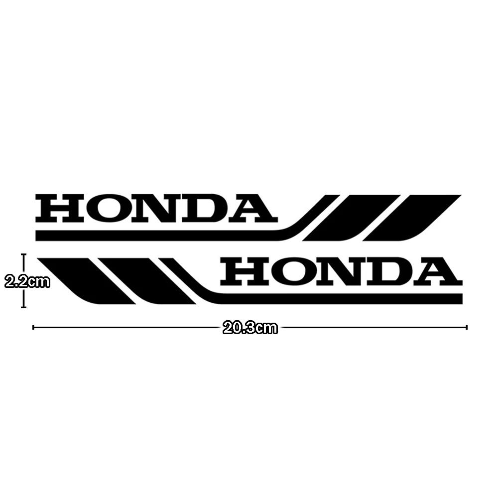 Honda Stickers Motorcycle Tank Logo and Helmet Bike Decal Letter