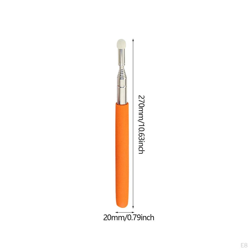 Tragbarer Teleskop-Lehrer's Zeigestab mit weicher Spitze, leichtgewichtig, handlich,