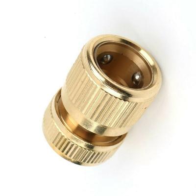 Manguera de jardín Conexión rápida Conector rápido de latón macizo Accesorios Conectores 1/2 DI