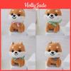 Schattige Cartoon Shiba Inu Pluche Sleutelhanger Schattige Hond Knuffel Speelgoed Voor Tassen En Rugzakken