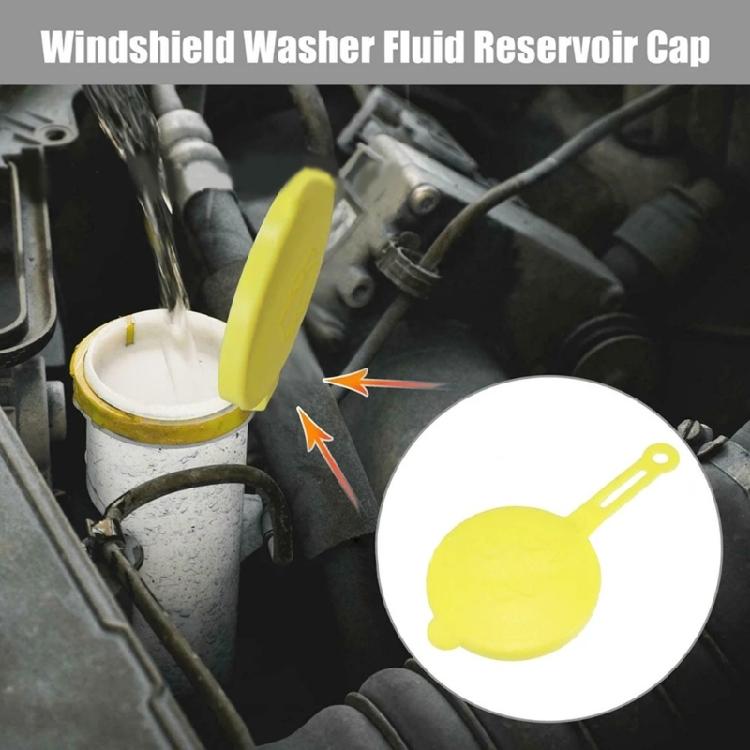 Windshield Wiper Washer Fluid Reservoir Tank Plastic Cover For
