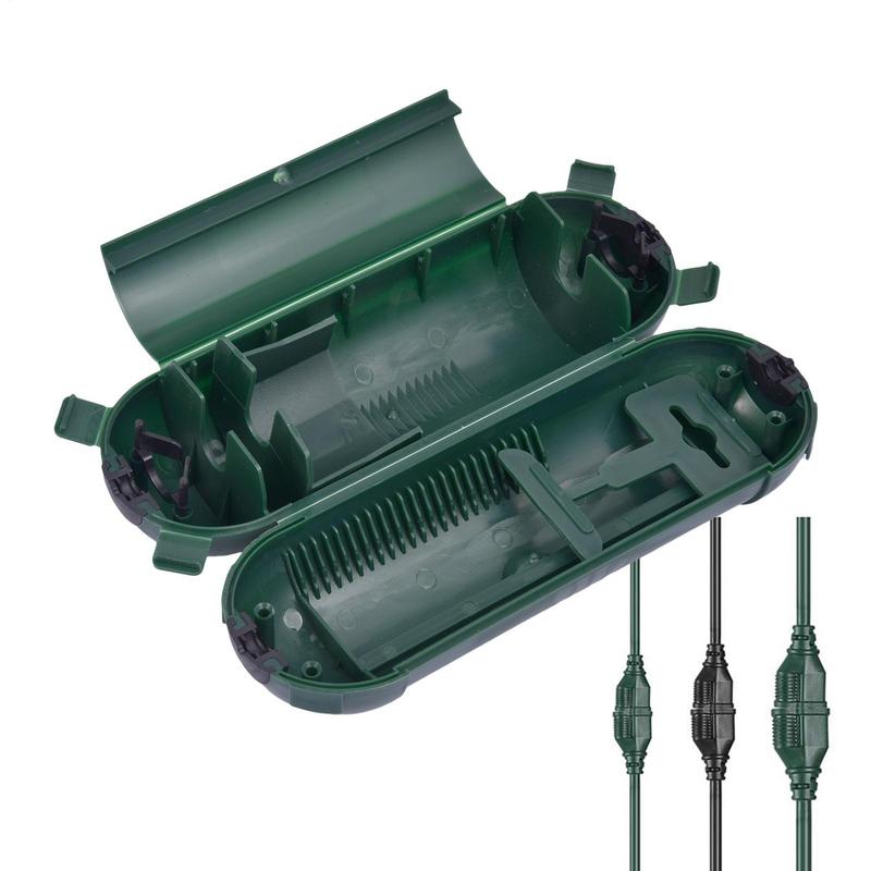 Outdoor Extension Cord Safety Cover With Waterproof Seal Weatherproof Electrical Connection Box To Protect Outdoor Outlet Plug
