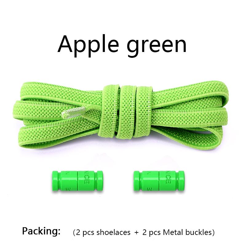 New Elastic Laces Sneakers Capsule Lock Boots Shoelaces Without ties Kids Adult No Tie Shoe laces Flat Rubber Shoelace for Shoes