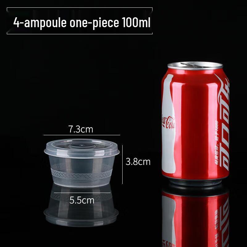 Disposable Round Plastic Sauce Containers