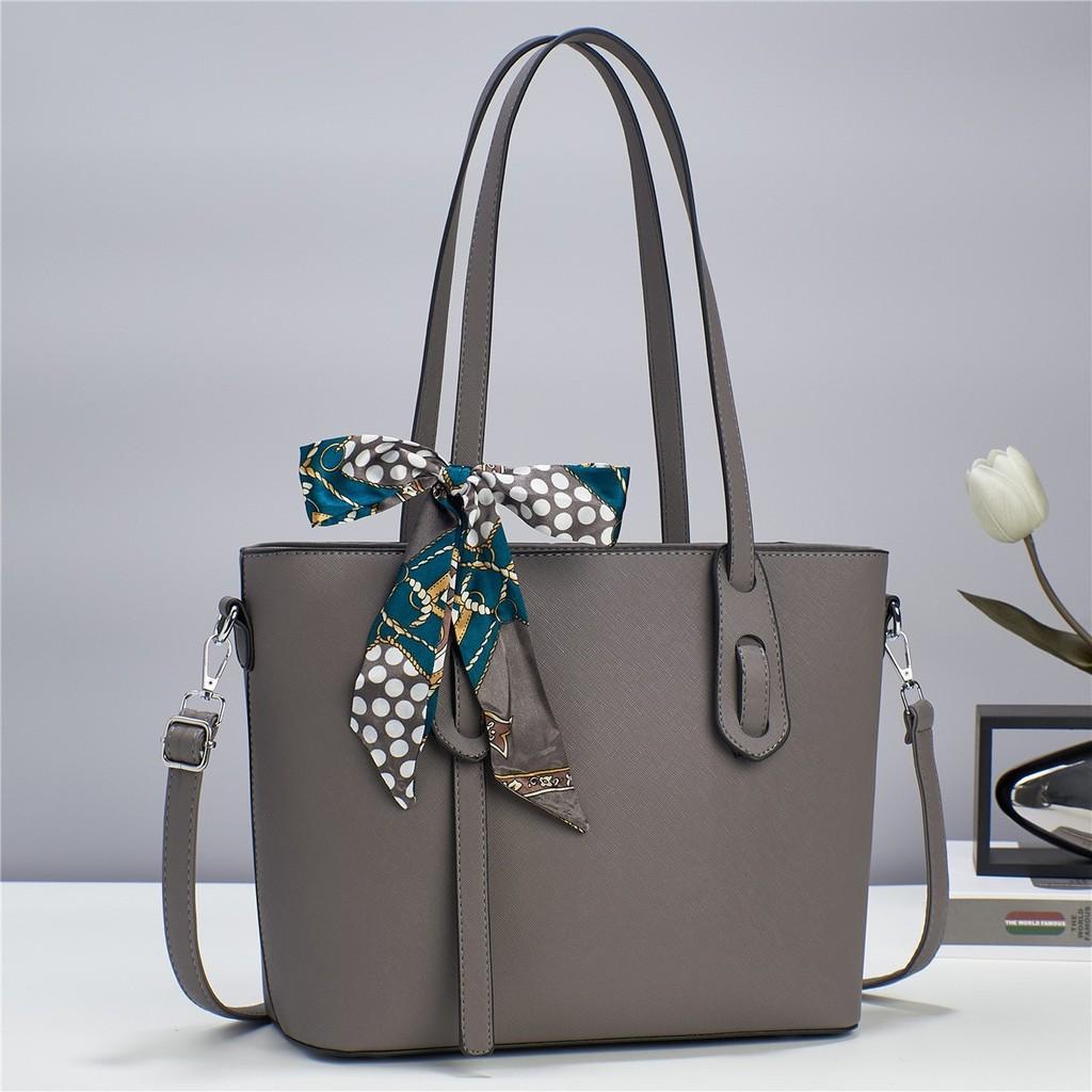 Borsa Tote Piccola Capacità Borsa a Mano in PU Con Tasche con Zip Per Uso Quotidiano Donna