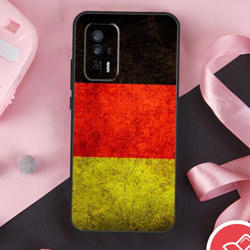 Germany Flag Banner Case For Xiaomi 15 Ultra Mi 13 14 11T 12T 13T 14T Pro POCO F7 F5 F6 X3 X5 X6 X7 Pro Cover