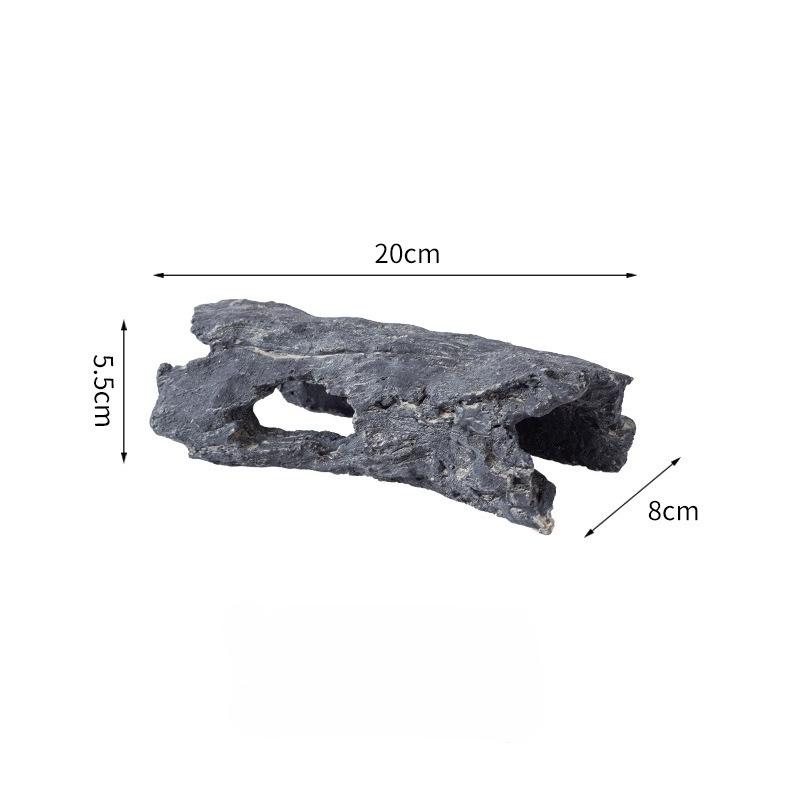 Reptile Hide Cave Natural Bark Shelter for Tortoise Lizard Gecko Scorpion Spider Amphibian Terrarium Decoration Habitat Climbing