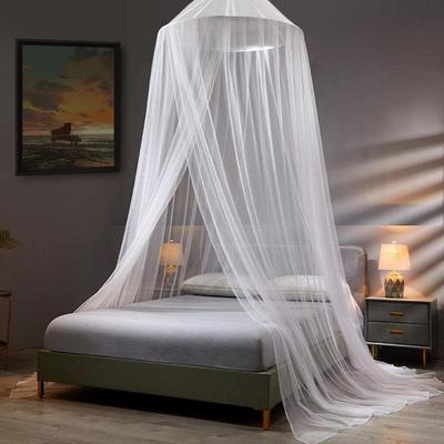 Mosquitera de malla grande con forma de cúpula para colgar, mosquitera para cama, tienda de campaña, repelente de insectos, protección para el hogar, dosel de cama, envío directo