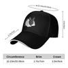 Unisex Baseball Hats Dutch Black And White Rabbit  Summer Sports Baseball Caps Hip Hop Cap Casquette Polychromatic Hats