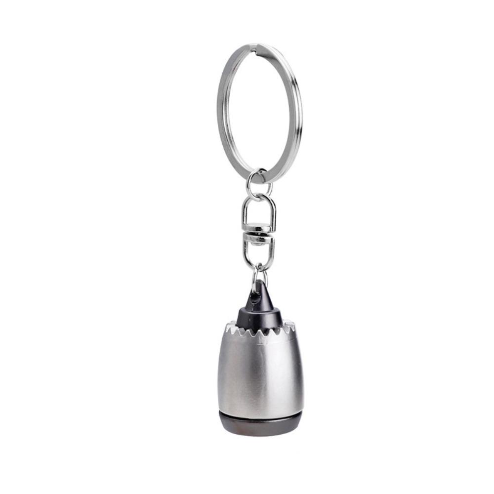 Cellphone Charm Aircraft Engine Key Chain Bag Decorative Mini Jet Engine Aviation Academy