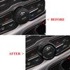 AC Air Conditioner Volume Tune Knob Button Cover for Dodge Ram 1500 2500 3500 2013-2018 for Dodge Challenger Charger Durango Journey Chrysler 200 300