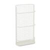 Wall-Mounted Storage Rack Hanging Metal Wire with Three Levels Vertical