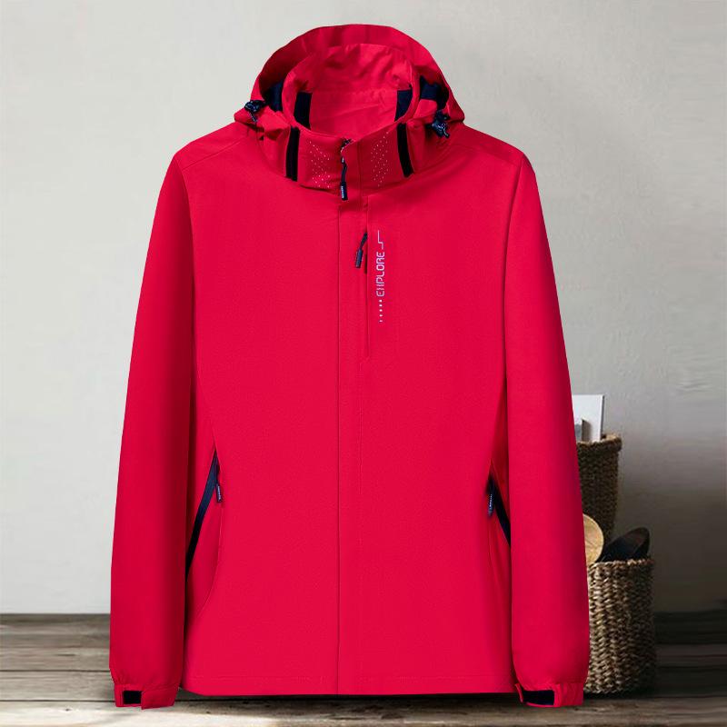 Outdoor Lightweight Jacket New Women's Hiking Jacket Men's Spring and Autumn Coat Men's Single Jacket Couple's Simple Fashion Jacket